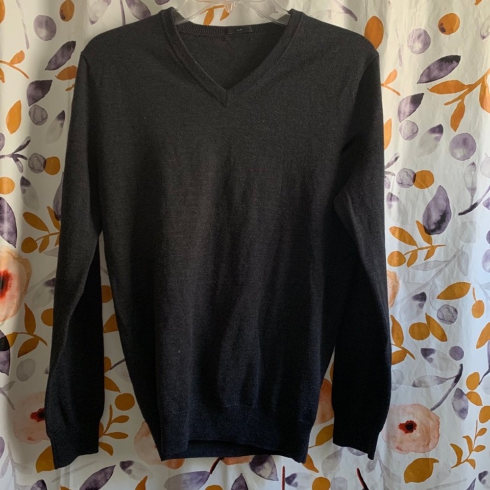 J Crew V-neck Slim Sweater Sz S